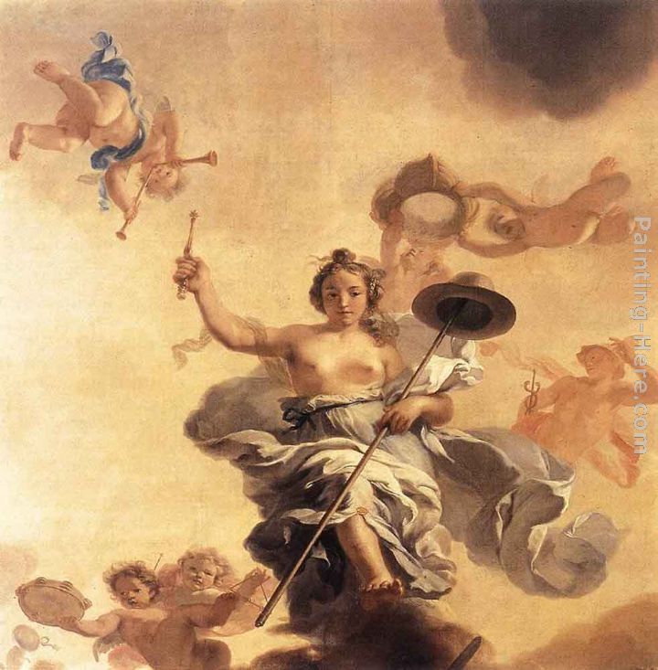 Allegory of the Freedom of Trade painting - Gerard De Lairesse Allegory of the Freedom of Trade art painting